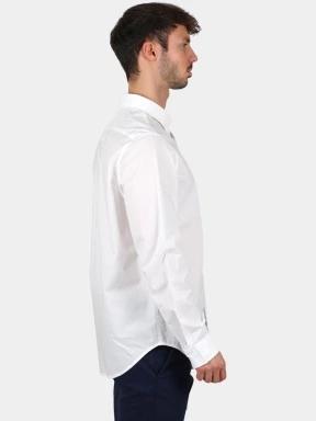 Timberland Long Sleeve Stretch Poplin Shirt férfi hosszú ujjú ing fehér színben 3