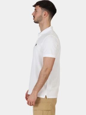 Timberland Pique Short Sleeve Polo férfi galléros póló fehér színben 3