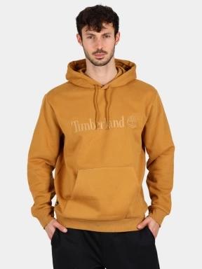 Timberland Hoodie férfi kapucnis pulóver barna színben 1