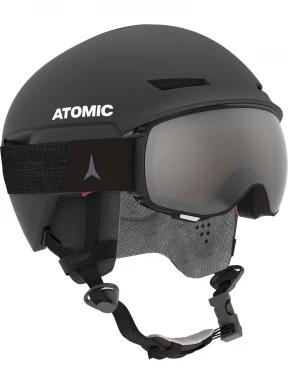 Atomic Revent+ bukósisak fekete színben 3
