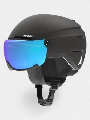 Atomic Savor Visor Stereo bukósisak fekete színben 1