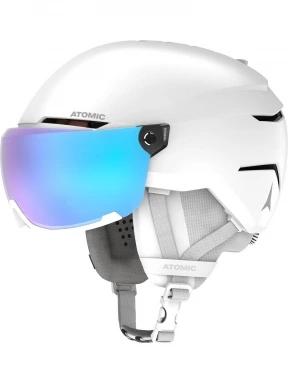 Atomic Savor Visor Stereo bukósisak fehér színben 1