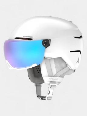 Atomic Savor Visor Stereo bukósisak fehér színben 1