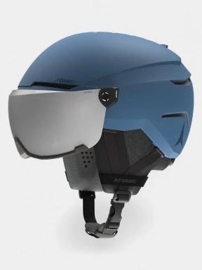 Atomic Savor Visor Stereo bukósisak kék színben 1