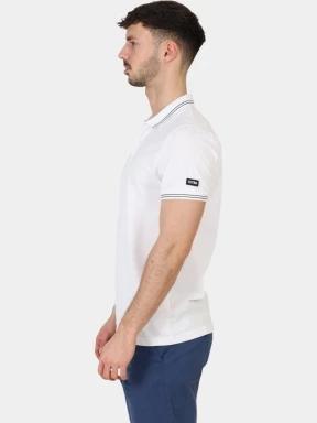 TBS Attonpol férfi galléros póló fehér színben 3
