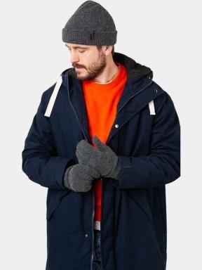 Barts Haakon Gloves férfi kesztyű szürke színben 3
