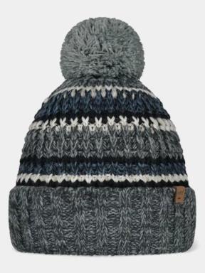 Barts Goser Beanie férfi bojtos sapka szürke színben 1