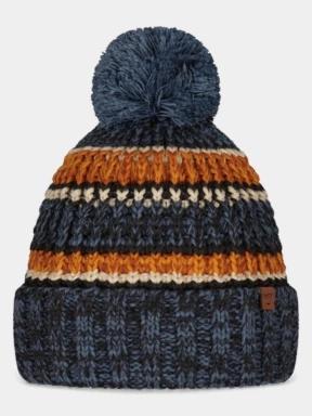 Barts Goser Beanie férfi bojtos sapka sötétkék színben 1