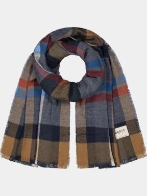 Barts Lowel Scarf férfi sál sötétkék színben 1