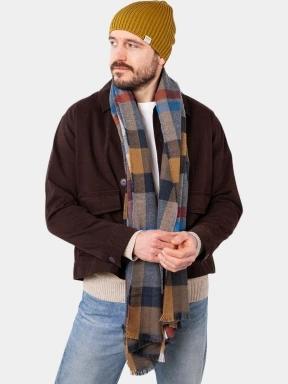 Barts Lowel Scarf férfi sál sötétkék színben 3