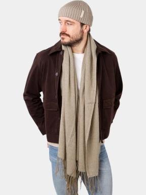 Barts Soho Scarf férfi sál barna színben 3