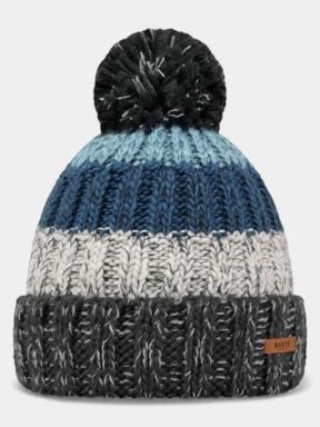 Barts Wilhelm Beanie férfi bojtos sapka szürke színben 1