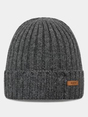Barts Haakon Turnup férfi sapka szürke színben 1