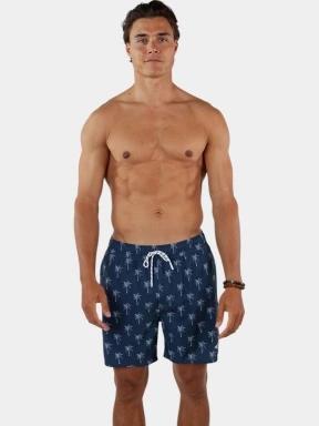 Barts Bernardou Shorts férfi fürdőnadrág sötétkék színben 1