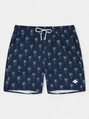 Barts Bernardou Shorts férfi fürdőnadrág sötétkék színben 3