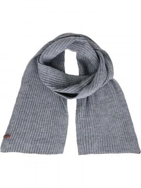 Barts Wilbert Scarf férfi sál szürke színben 1