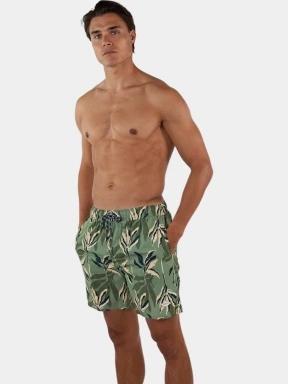 Barts Fervis Shorts férfi fürdőnadrág zöld színben 1