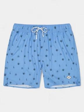 Barts Jerrick Shorts férfi fürdőnadrág kék színben 3