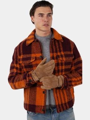 Barts Vilmari Gloves férfi kesztyű barna színben 3