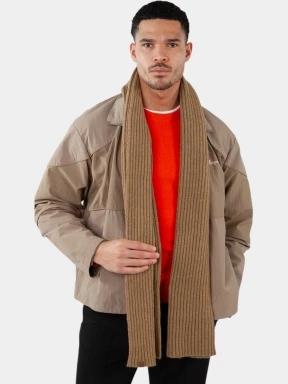 Barts Wyoni Scarf férfi sál barna színben 3