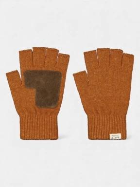 Barts Vidat Fingerless Gloves férfi kesztyű narancssárga színben 1