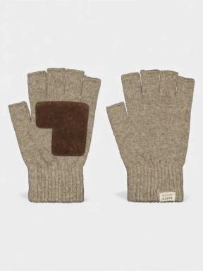 Barts Vidat Fingerless Gloves férfi kesztyű barna színben 1
