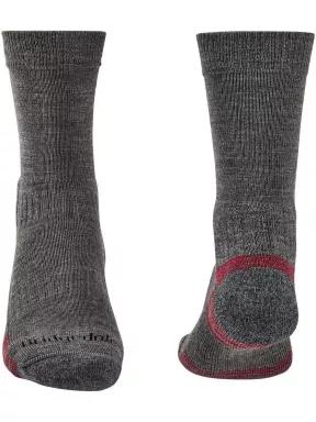 Bridgedale Lightweight Merino Performance Boot férfi túrazokni szürke színben 3