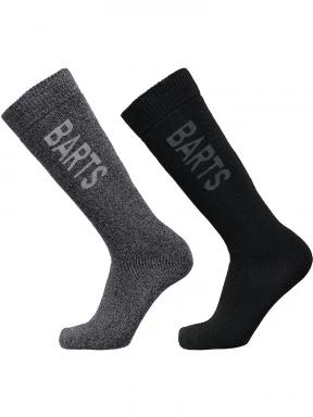 Barts Basic Skisock 2 Pack sízokni fekete színben 1
