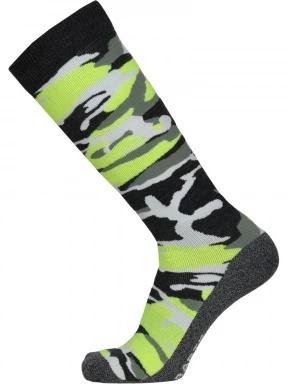 Barts Skisock Camo sízokni zöld színben 1