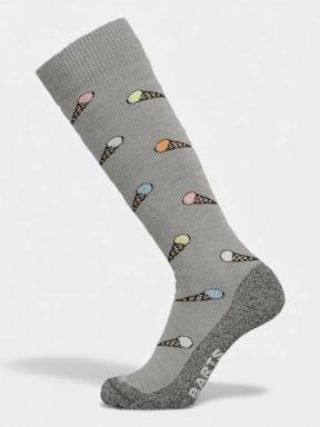 Barts Skisock Ice Cream sízokni szürke színben 1