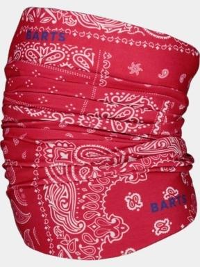 Barts Multicol Paisley Mix férfi csősál piros színben 1