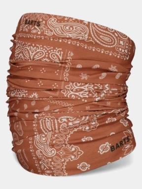 Barts Multicol Paisley Mix csősál narancssárga színben 1