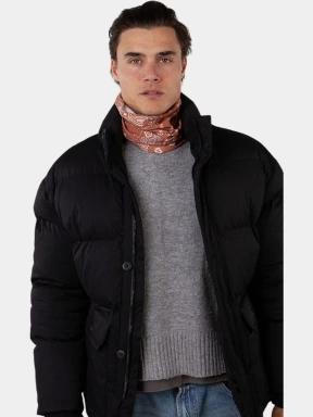 Barts Multicol Paisley Mix csősál narancssárga színben 3