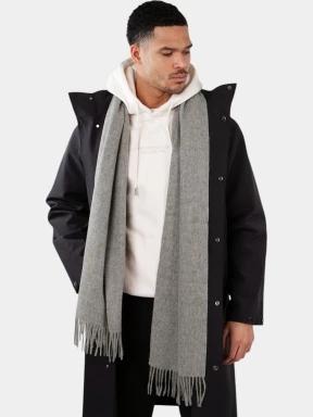 Barts Kristjen Scarf férfi sál szürke színben 3