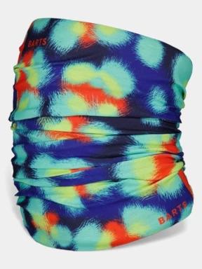 Barts Multicol Ink Flower csősál kék színben 1