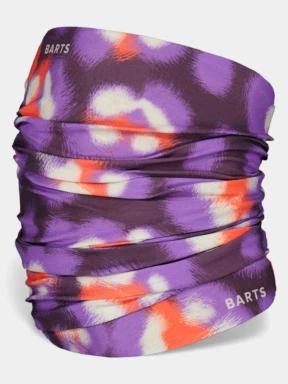 Barts Multicol Ink Flower csősál lila színben 1