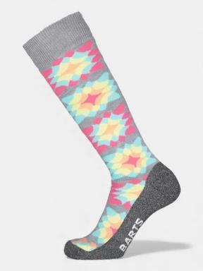 Barts Skisock Crochet sízokni szürke színben 1