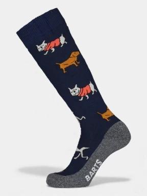 Barts Skisock Doggie Duck sízokni sötétkék színben 1