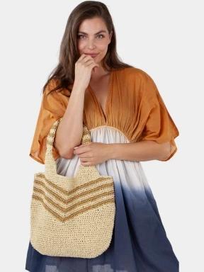 Barts Serenea Shopper női shopper táska homok színben 3
