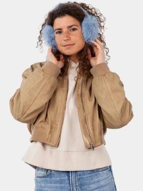 Barts Fur Earmuffs női fülvédő világoskék színben 3