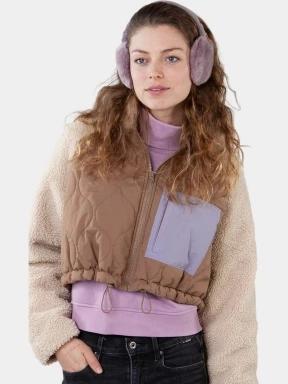 Barts Plush Earmuffs női fülvédő lila színben 3