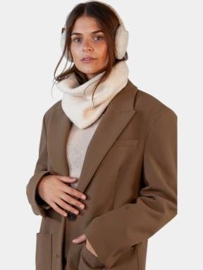 Barts Browniez Earmuffs női fülvédő homok színben 3