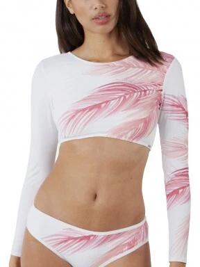 Barts Tasman Crop Top női crop top fehér színben 1