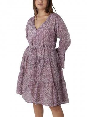Barts Pacificon Dress női ruha lila színben 1