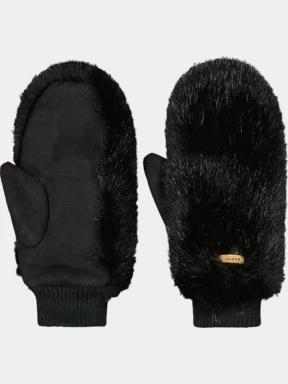 Barts Fur Mitts női kesztyű fekete színben 1