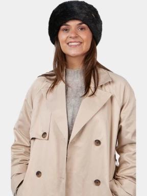 Barts Fur Cable Bandhat női fejpánt fekete színben 3