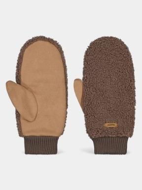 Barts Teddy Mitts női kesztyű barna színben 3