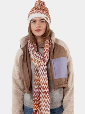 Barts Nicole Beanie női bojtos sapka multikolor színben 3