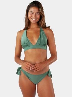 Barts Isla Cheeky Bum Side Ties női bikini alsó zöld színben 1
