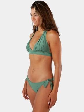 Barts Isla Cheeky Bum Side Ties női bikini alsó zöld színben 3
